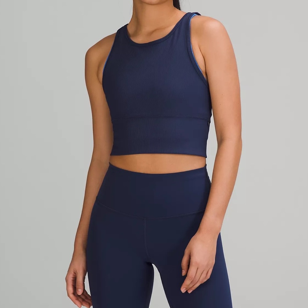 Lululemon Power Pivot Ribbed Tank Top